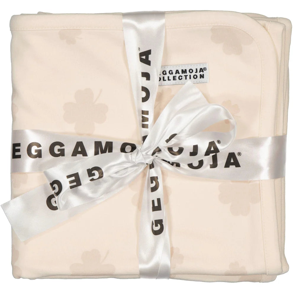 Babyfilt Bambu Klöver Beige