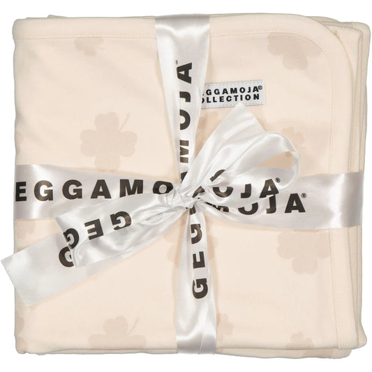 Babyfilt Bambu Klöver Beige