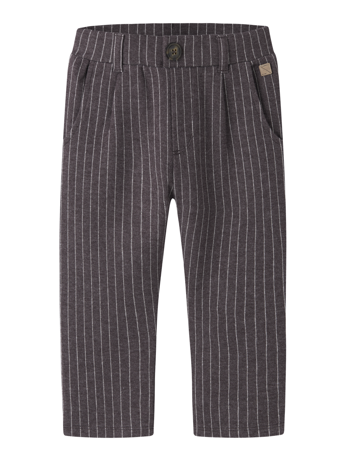 ROBINO Trousers - Chocolate Plum i Chocolate Plum, framifrån – Name it, 13223833