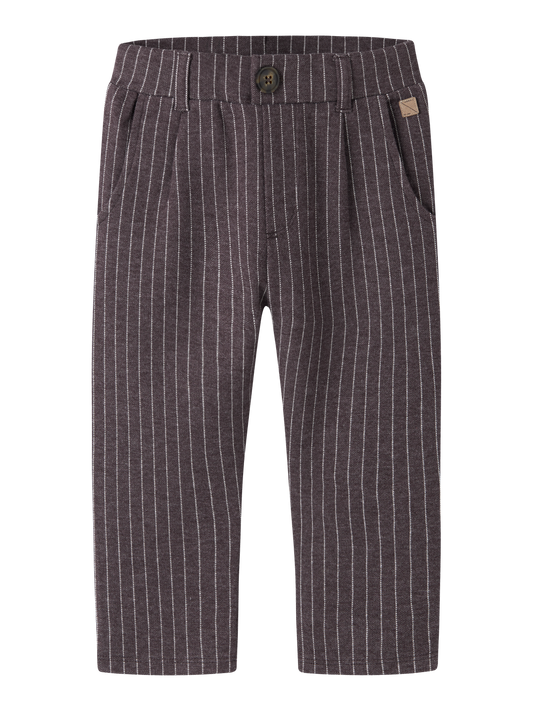 ROBINO Trousers - Chocolate Plum i Chocolate Plum, framifrån – Name it, 13223833