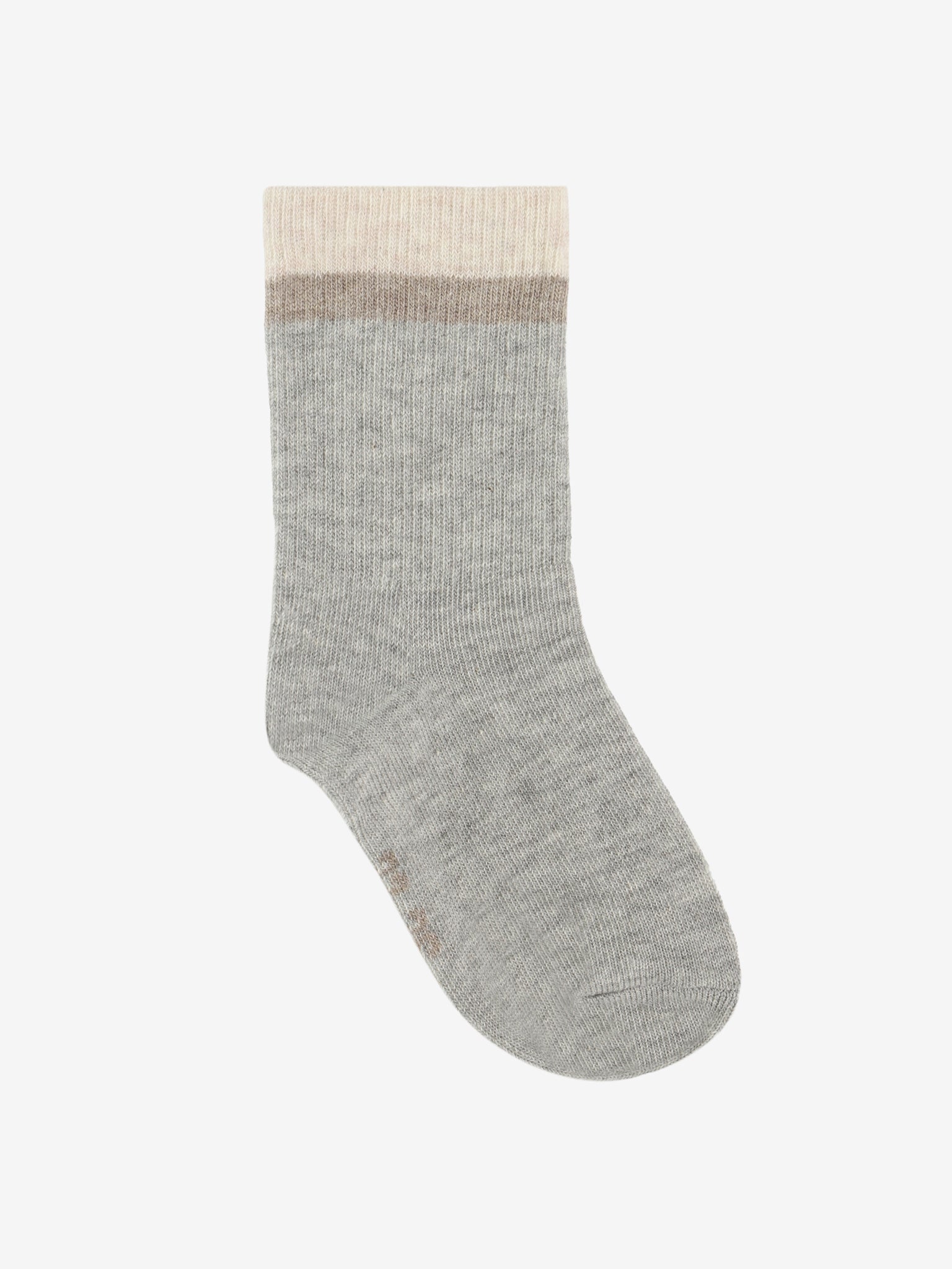 Beige och grå flerpack barn strumpor till pojke och flicka. Unisex 5 pack strumpor från Minymo
Socks w. Pattern (5-pack)
6022 - 130 - Light Grey Melange