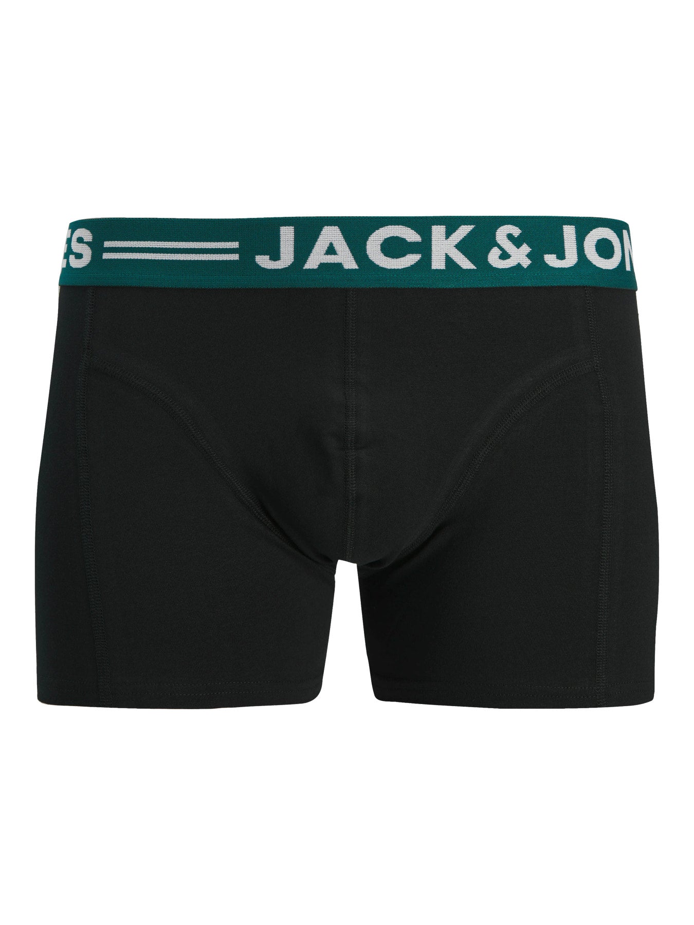 3 pack kalsonger till kille, ungdom.
Boxershorts från Jack and Jones junior till pojke. Svarta kalsonger med Jack & Jones logga på resåren som är i blå, grön och svart. 
SENSE TRUNKS 3-PACK NOOS JNR
12149293