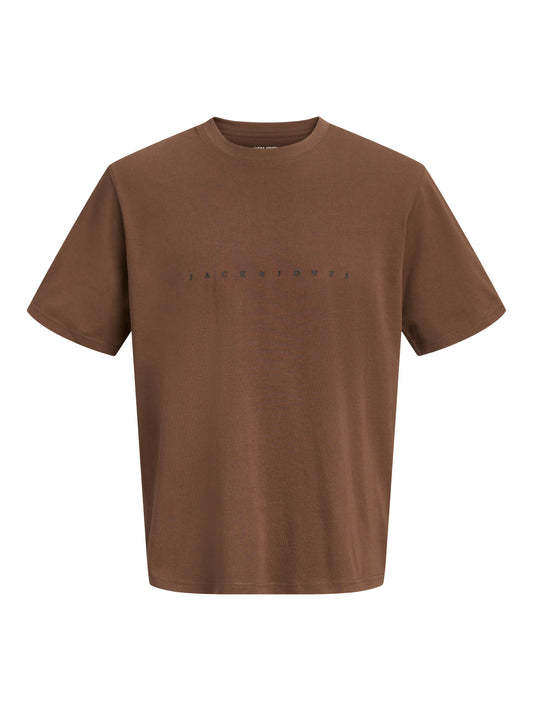Jack & Jones Junior Star T-shirt brun pojke ungdom – 12237435