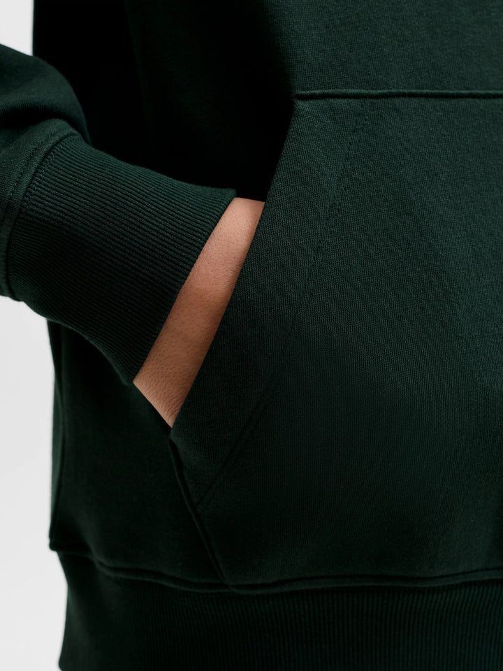 Star hoodie med logotyp