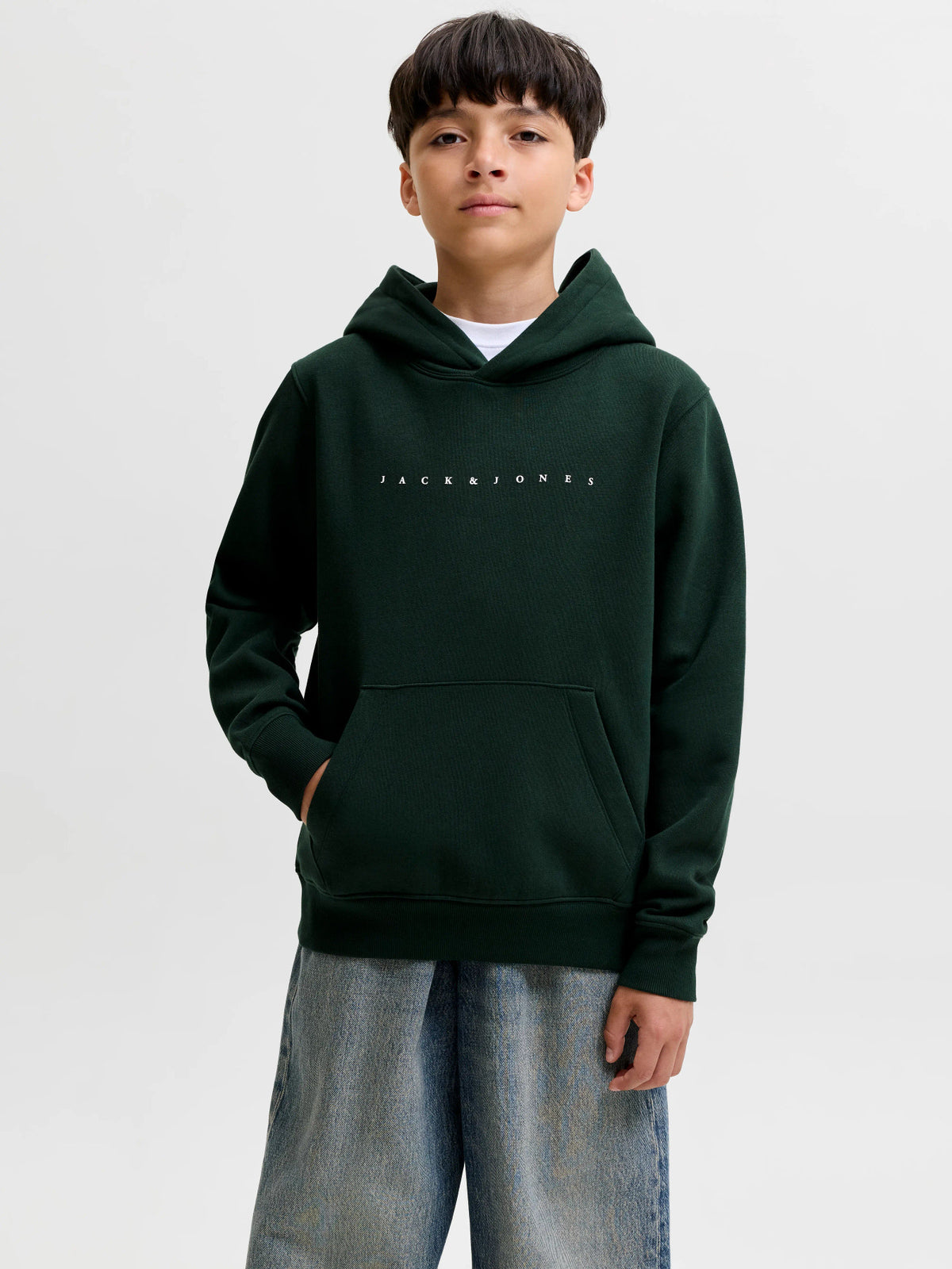 Star hoodie med logotyp
