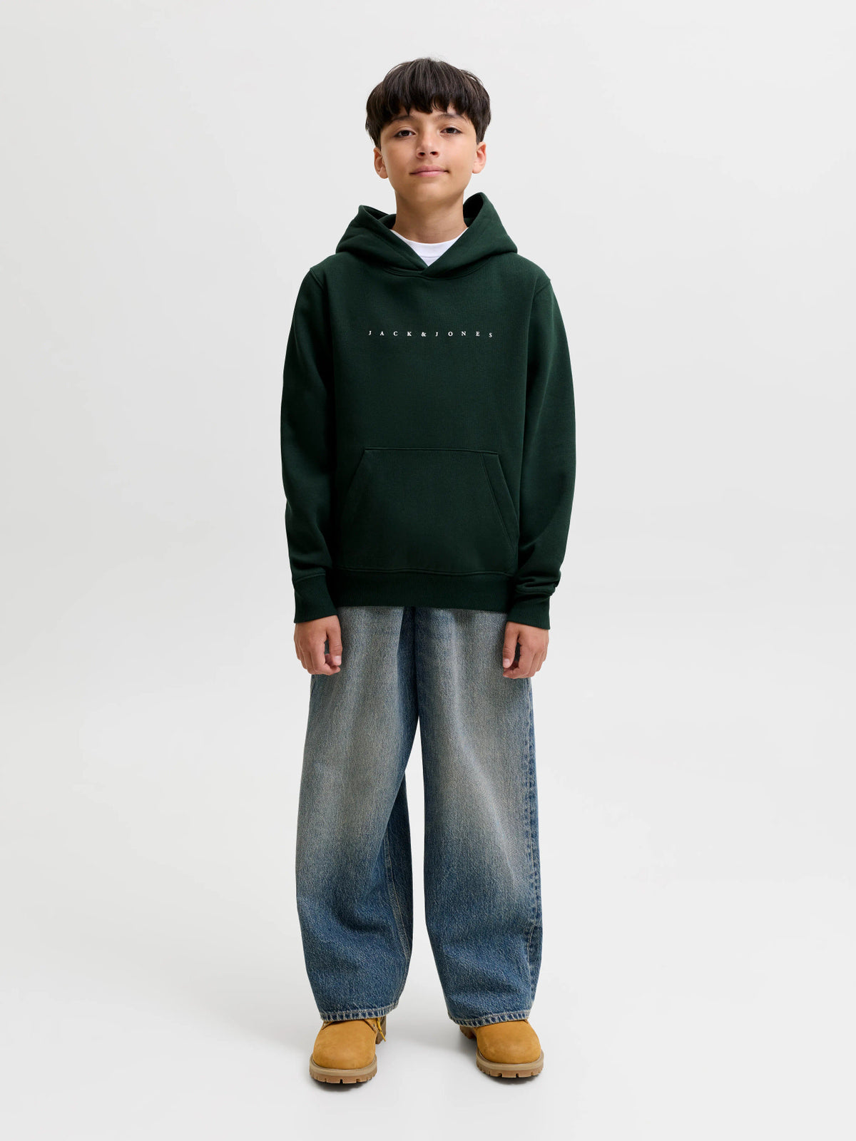 Star hoodie med logotyp