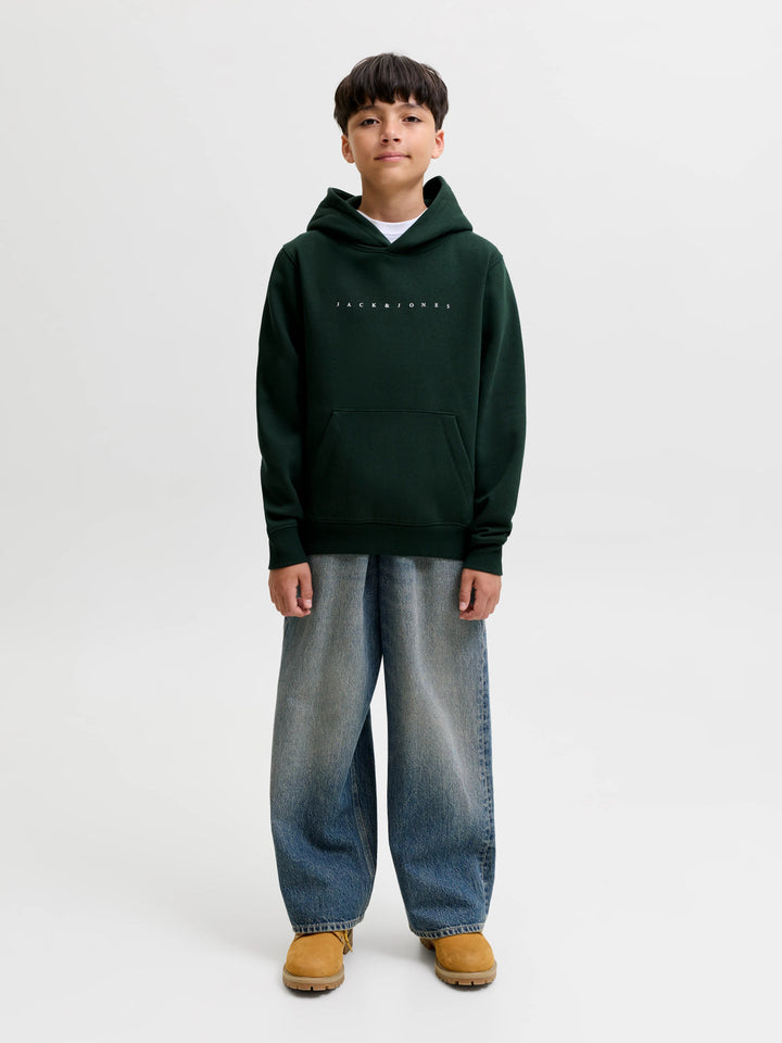Star hoodie med logotyp
