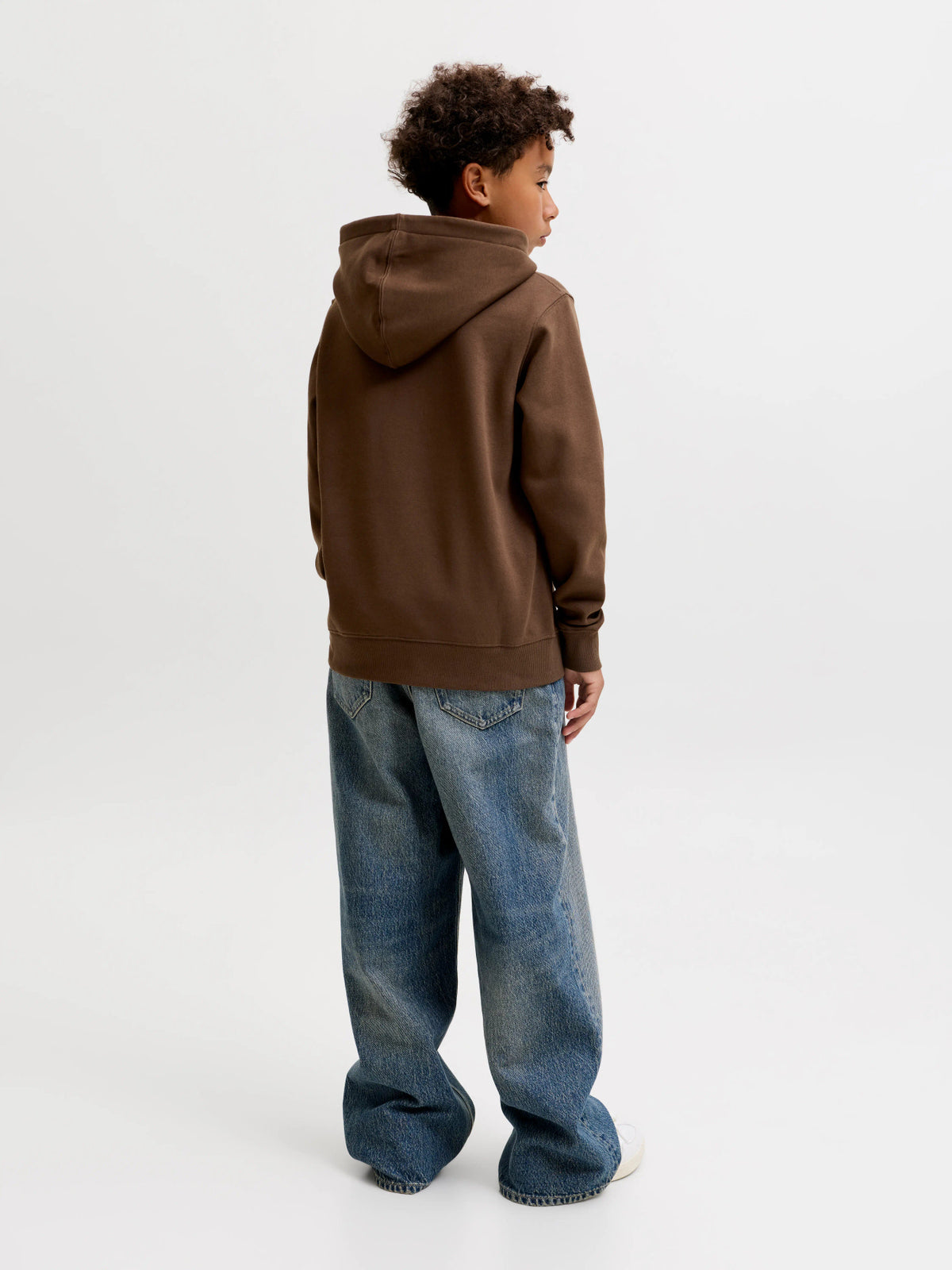 Star hoodie med logotyp