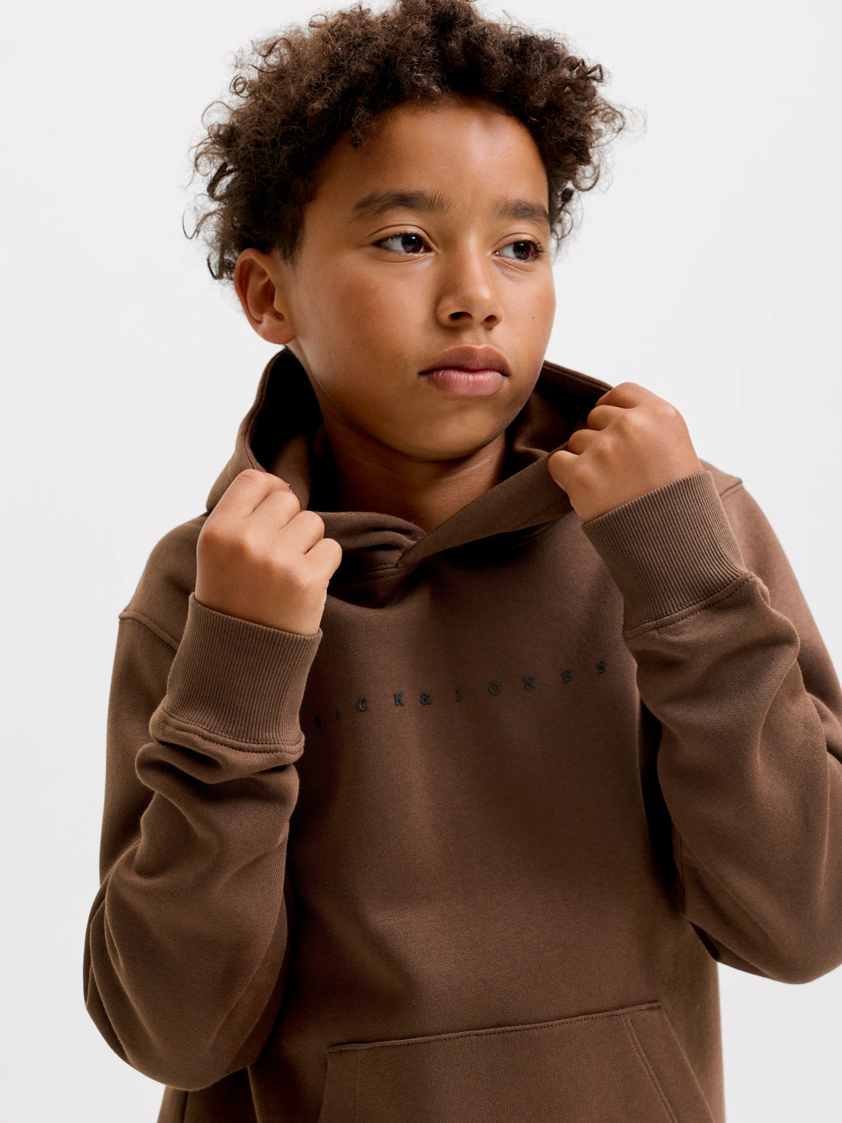 Star hoodie med logotyp