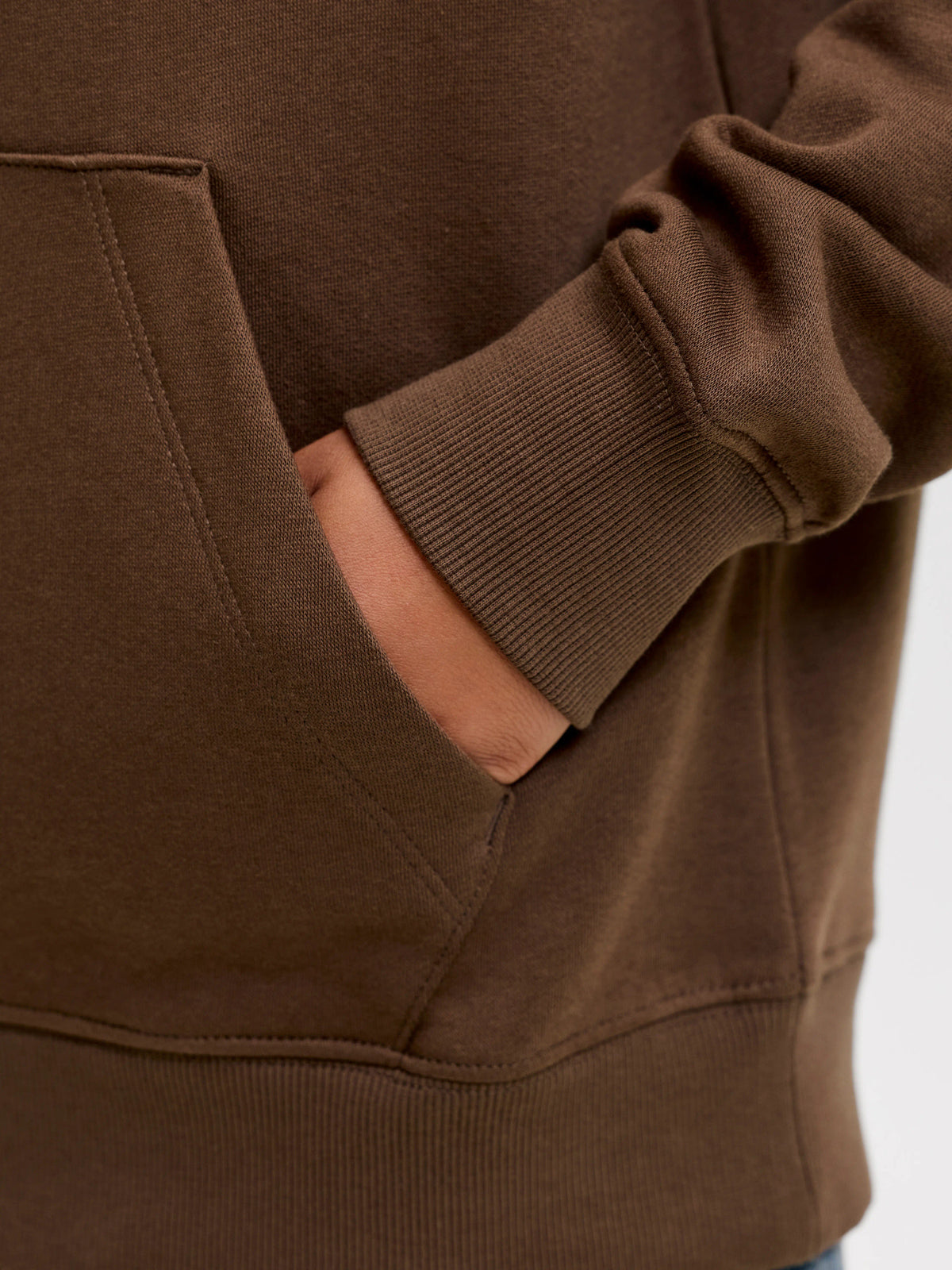 Star hoodie med logotyp