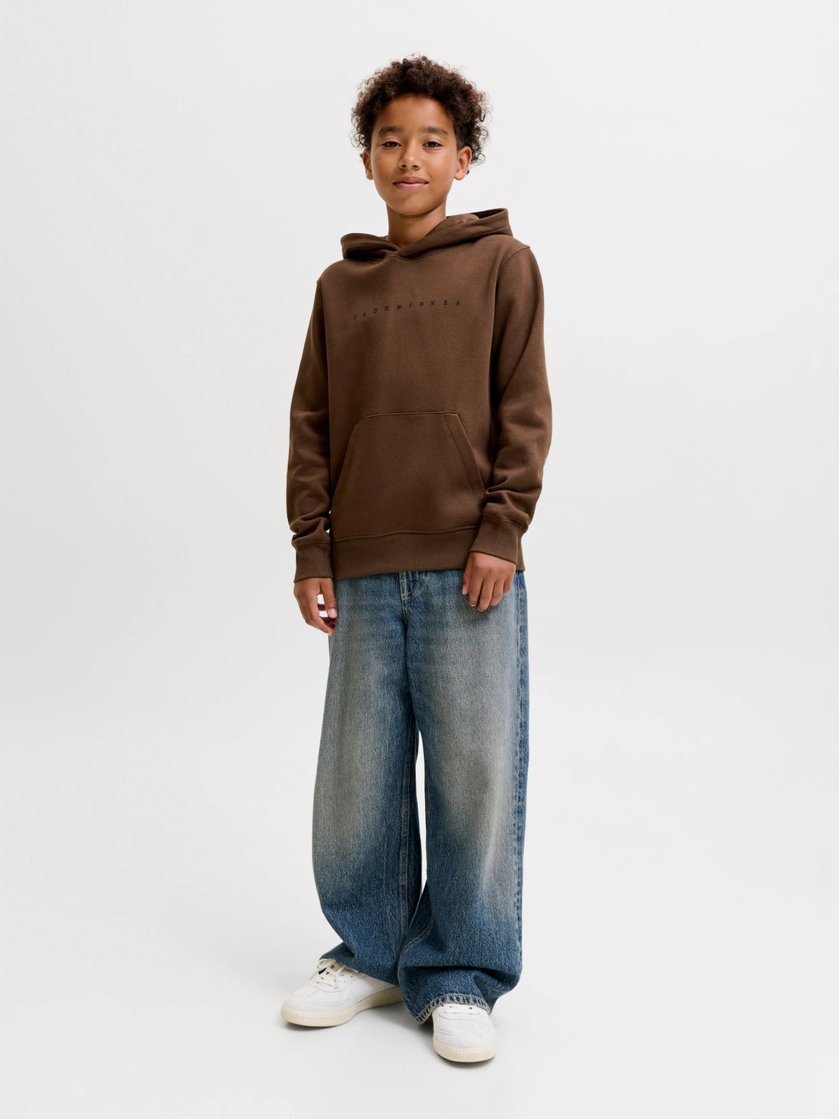 Star hoodie med logotyp