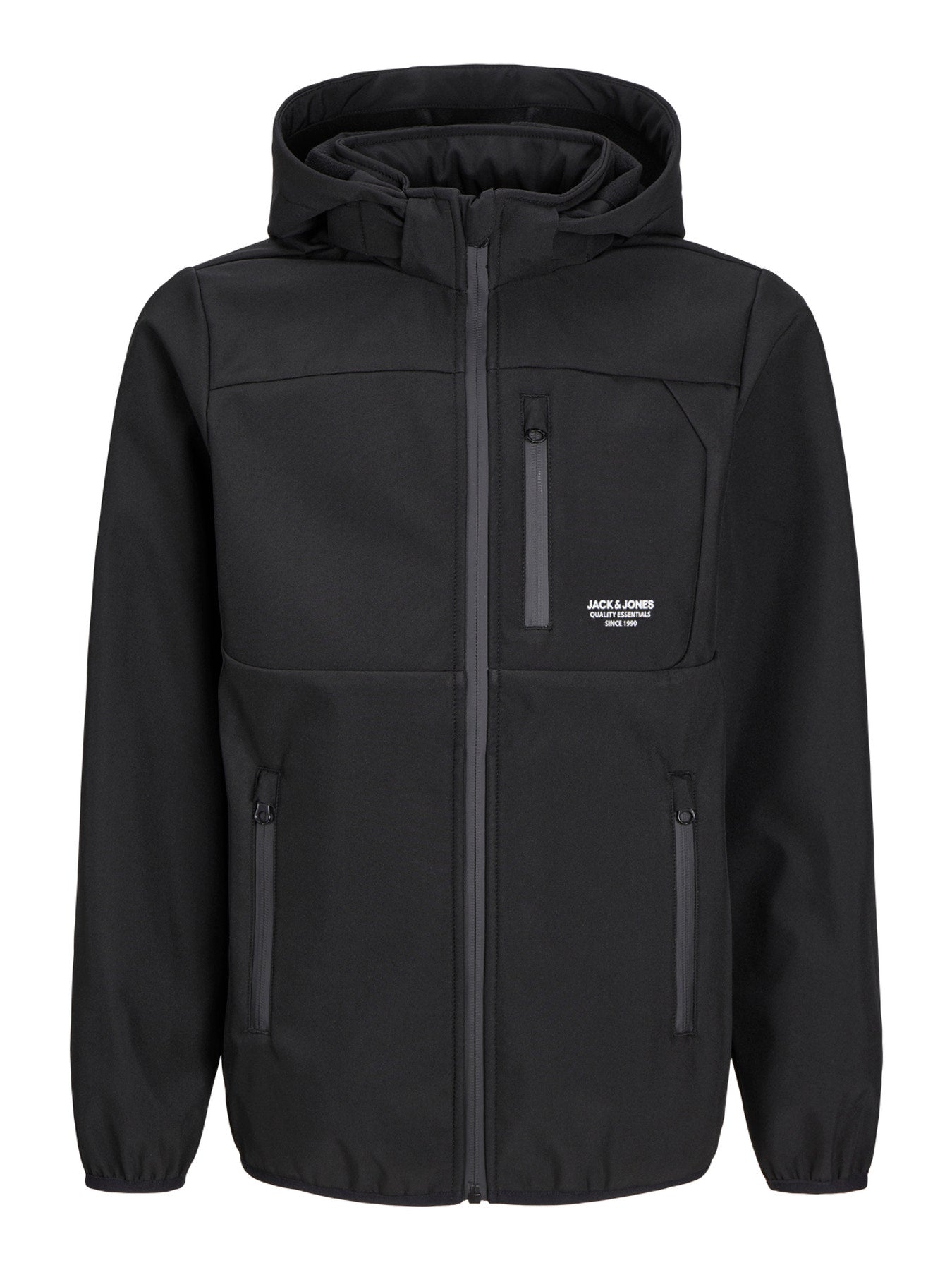 Svart softshell jacka till pojke. Ungdomskläder från Jack and Jones till kille. Vind och vattentät jacka.
JJETHEO SOFTSHELL JACKET NOOS JNR
12269432