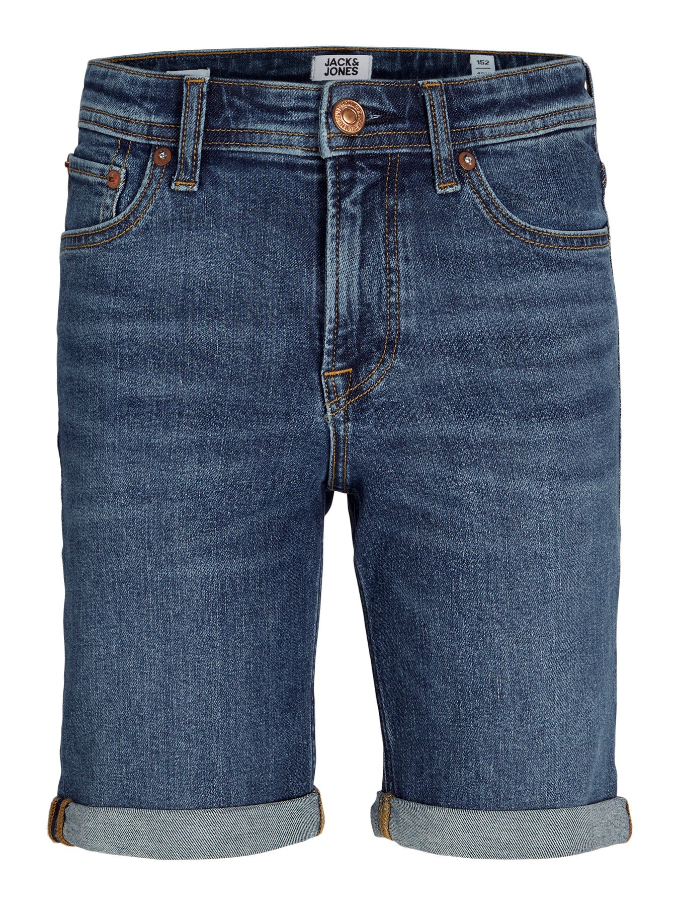 Blå klassisk jeans shorts till kille från Jack and Jones. Ungdoms shorts jeans denim till pojke.
JJIRICK JJORIGINAL SHORTS AM 360 SN JNR
12269799