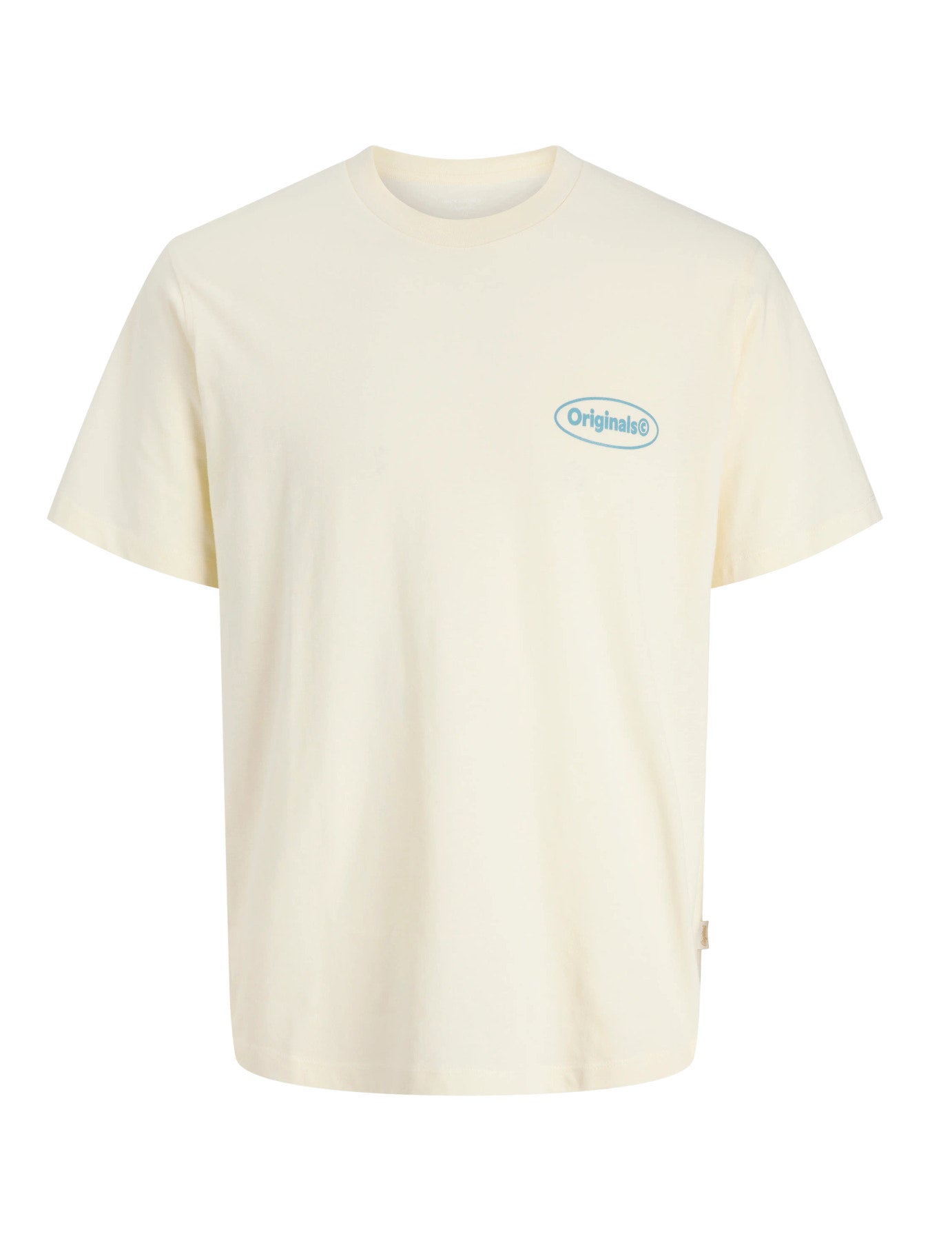 Vit t-shirt till ungdom kille med backprint lemon citron från Jack and Jones. 
JORRIVIERA VINTAGE POSTER BACK TEE JNR
12297242