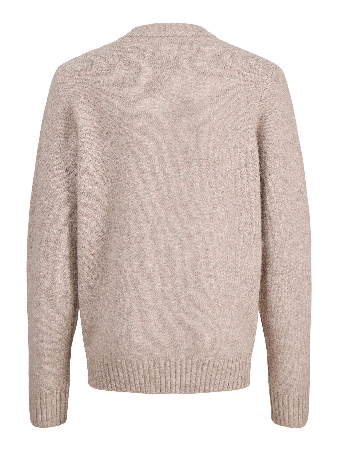 Jack & Jones Junior Soho Ollie stickad beige tröja Atmosphere pojke ungdom – 12298727