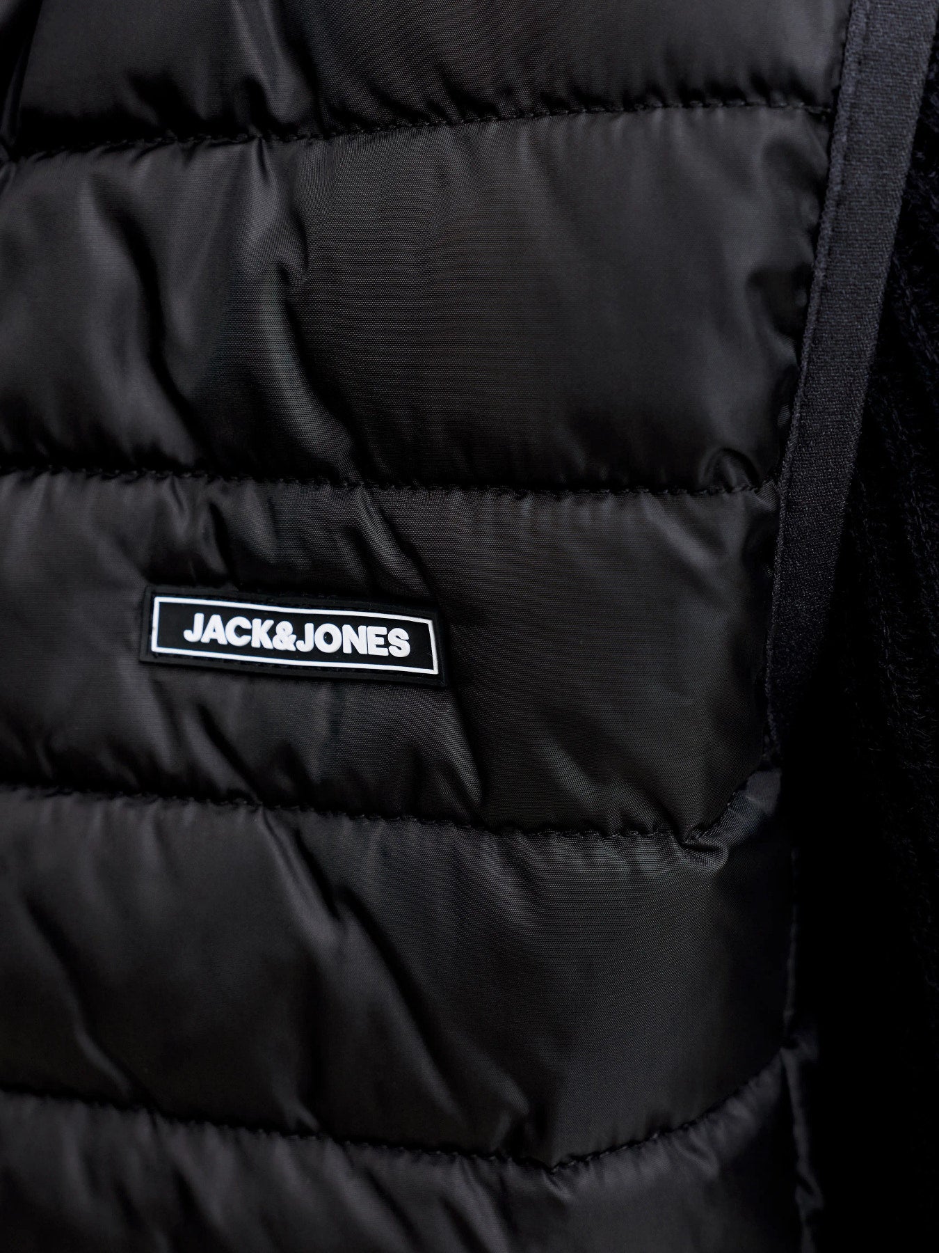Jack & Jones Junior Elvis svart lättvadderad väst pojke ungdom – 12299452