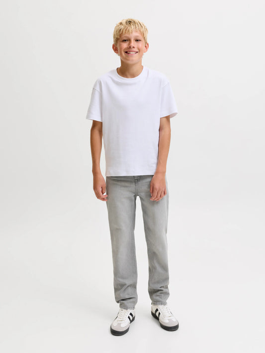 Jack & Jones Junior Clark Original Grå Jeans Till Barn Pojke