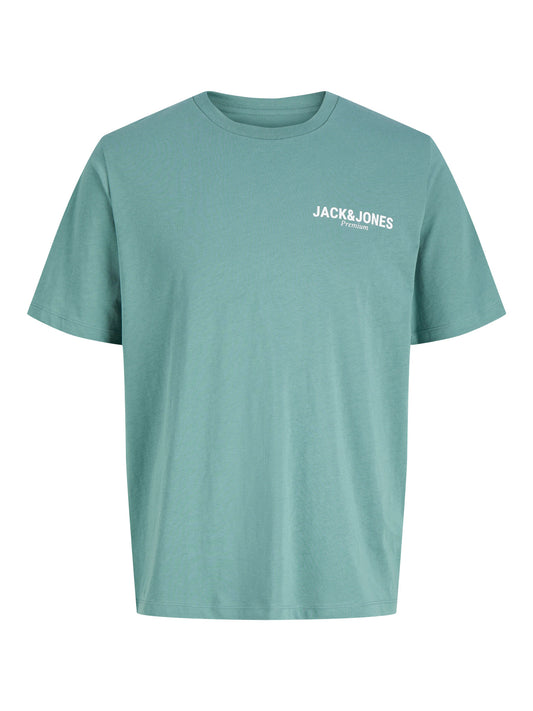 Grön kortärmad t-shirt till pojke från Jack & Jones. Ungdomskläder till kille, grön tshirt med logga på bröstet.
JPRBLAOSCAR SS TEE FST JNR
12302724