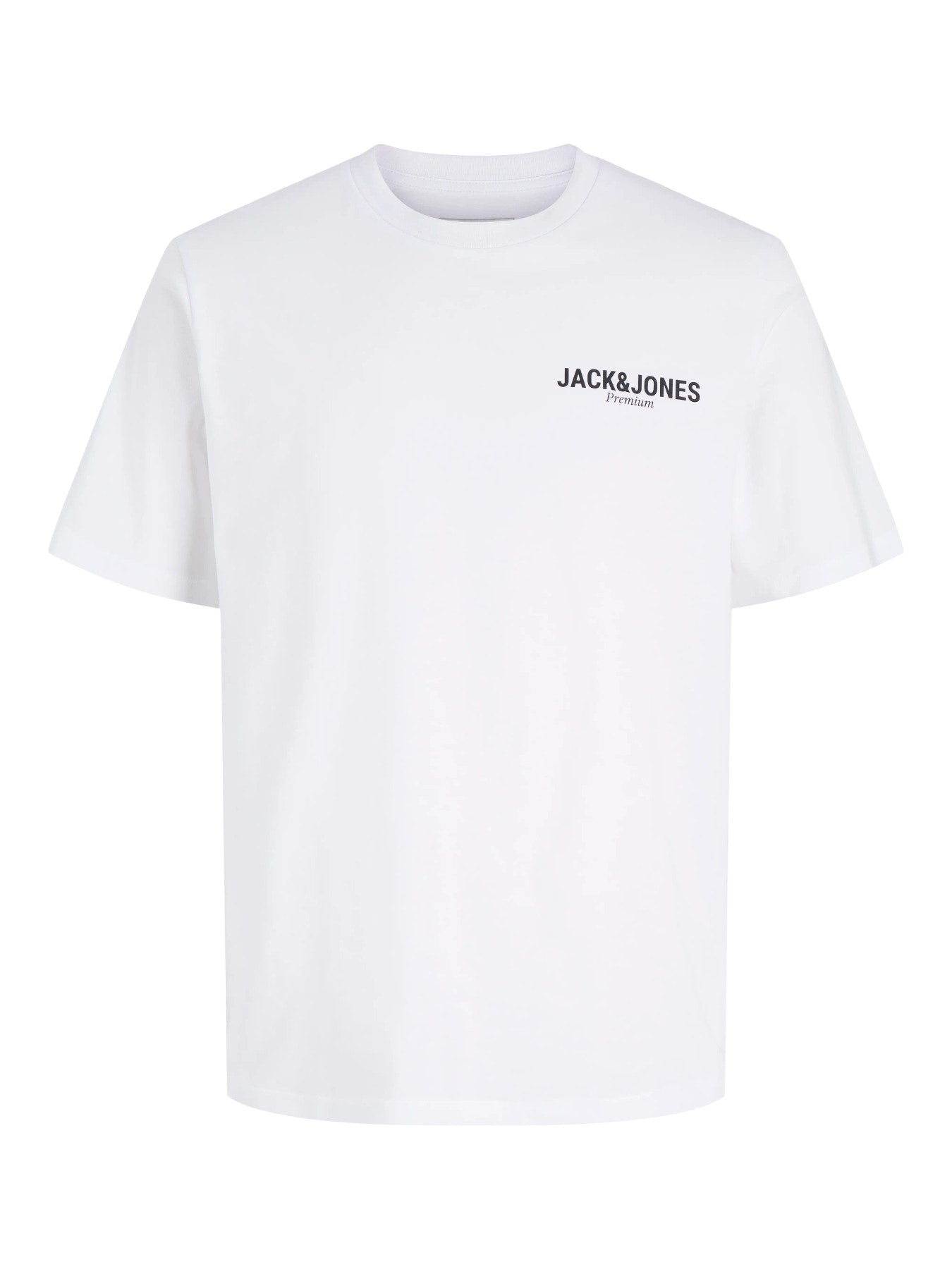 Vit kortärmad t-shirt till pojke från Jack & Jones. Ungdomskläder till kille, vit tshirt med logga på bröstet.
JPRBLAOSCAR SS TEE FST JNR
12302724