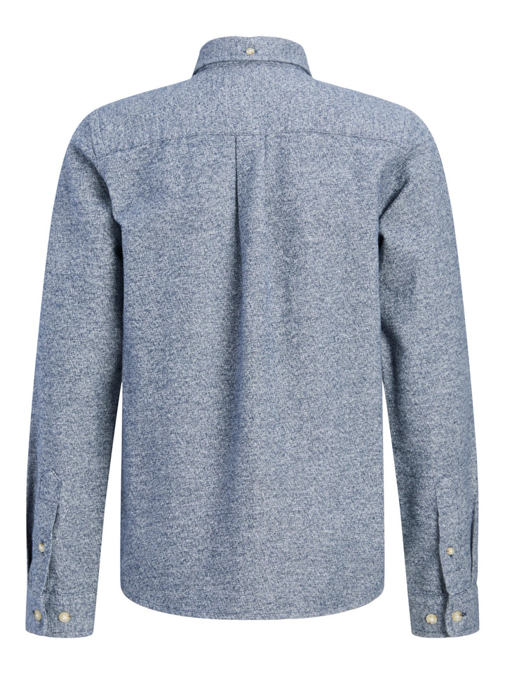 Klassisk blå skjorta för ungdom pojke från Jack & Jones Junior.