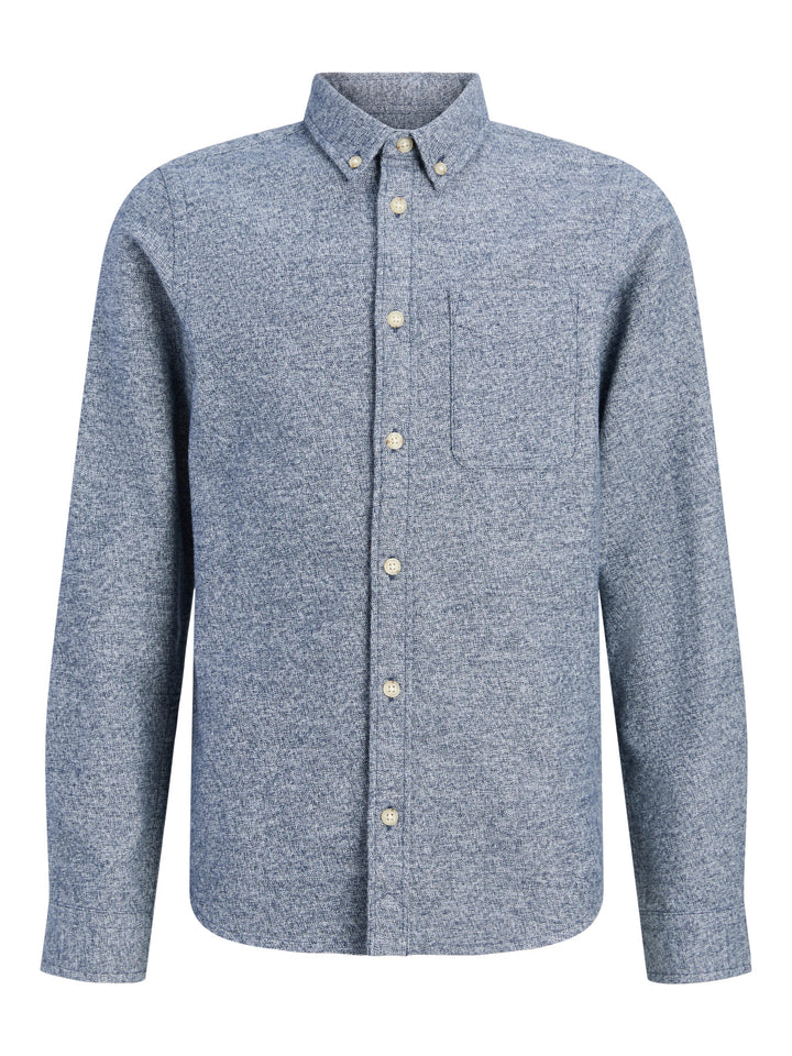 Klassisk blå skjorta för ungdom pojke från Jack & Jones Junior.