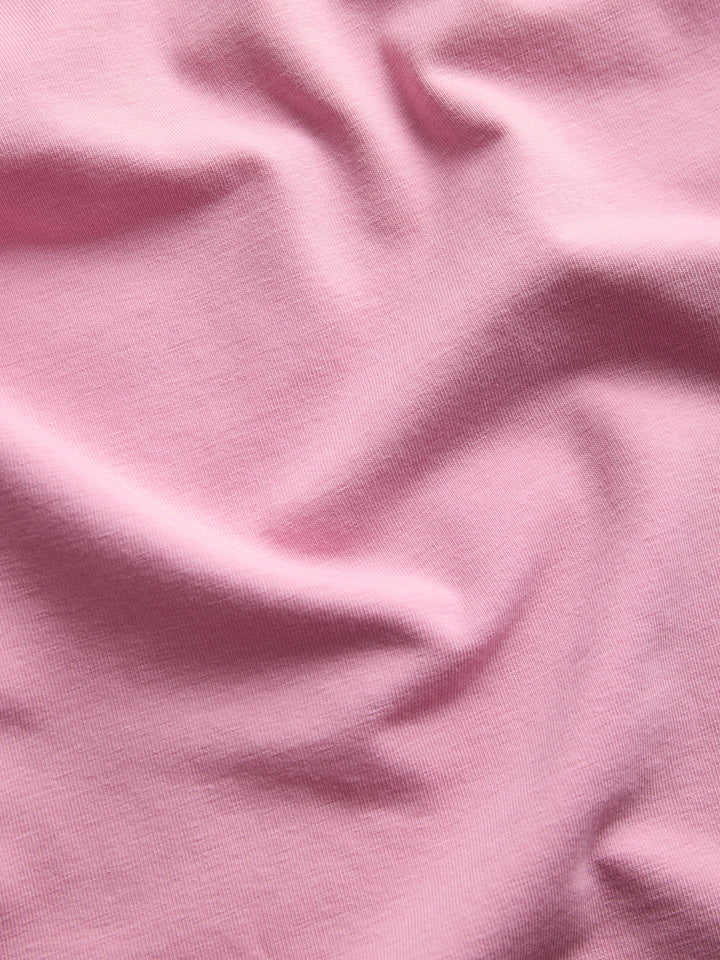 JJXX ljus rosa stretch t-shirt för ungdoms tjej i ekologisk bomull med rund hals och mjuk jerseykvalitet
