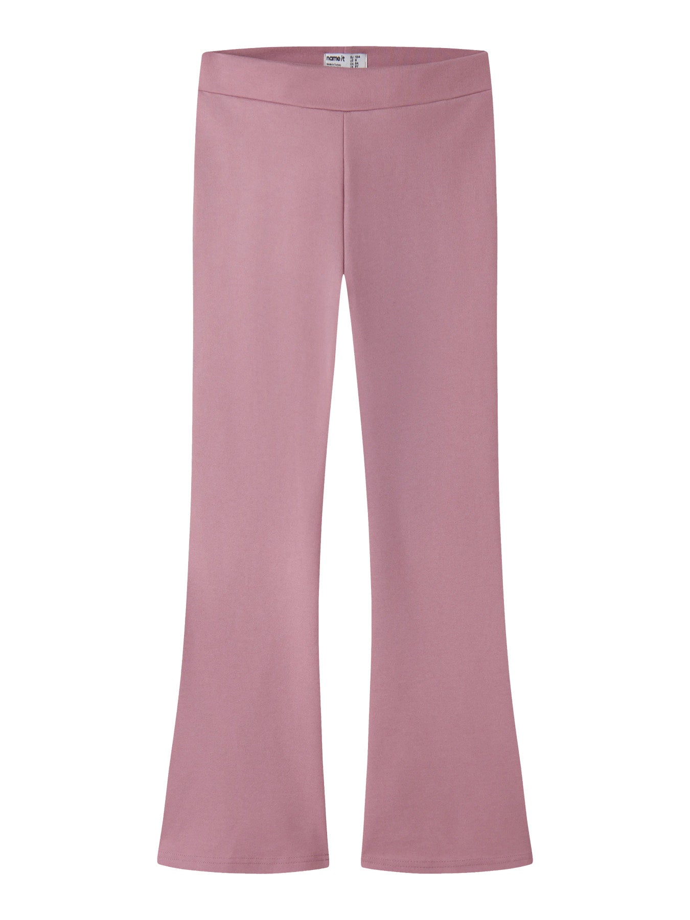 Name It Frikkali bootcutbyxa Lilas rosa detalj resårmidja för flicka kids