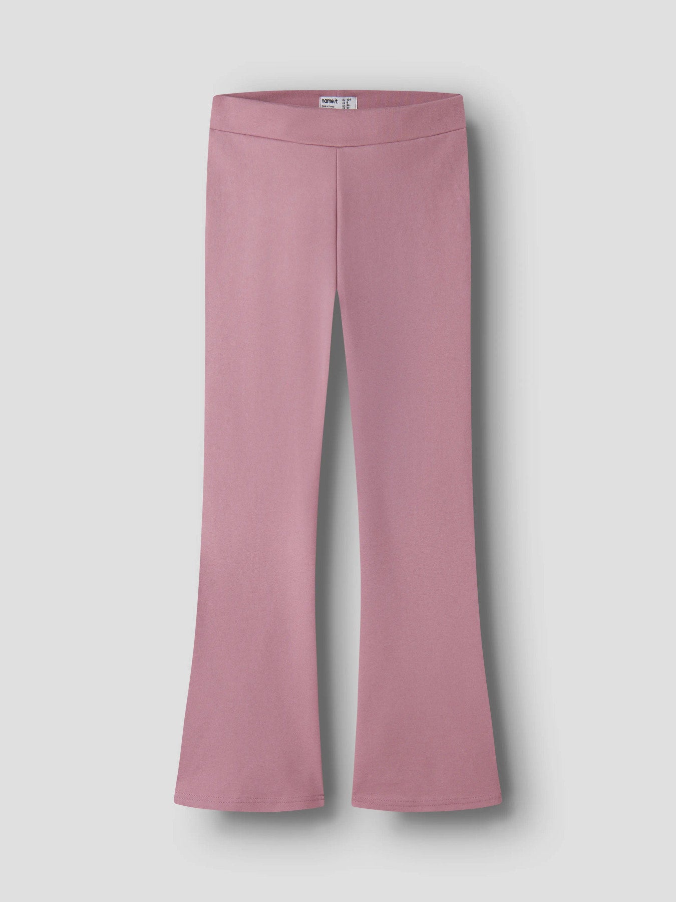 Name It Frikkali bootcutbyxa Lilas rosa detalj resårmidja för flicka kids