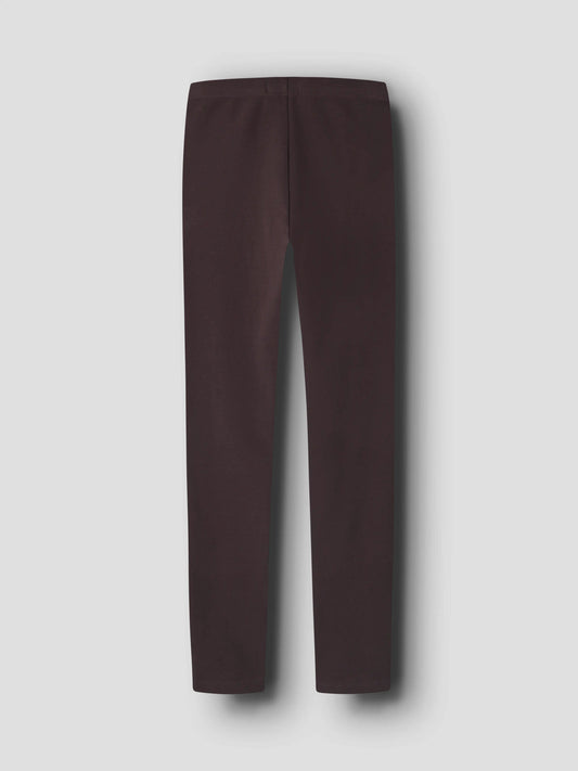 Name It Davina Mörkbruna Sweatleggings