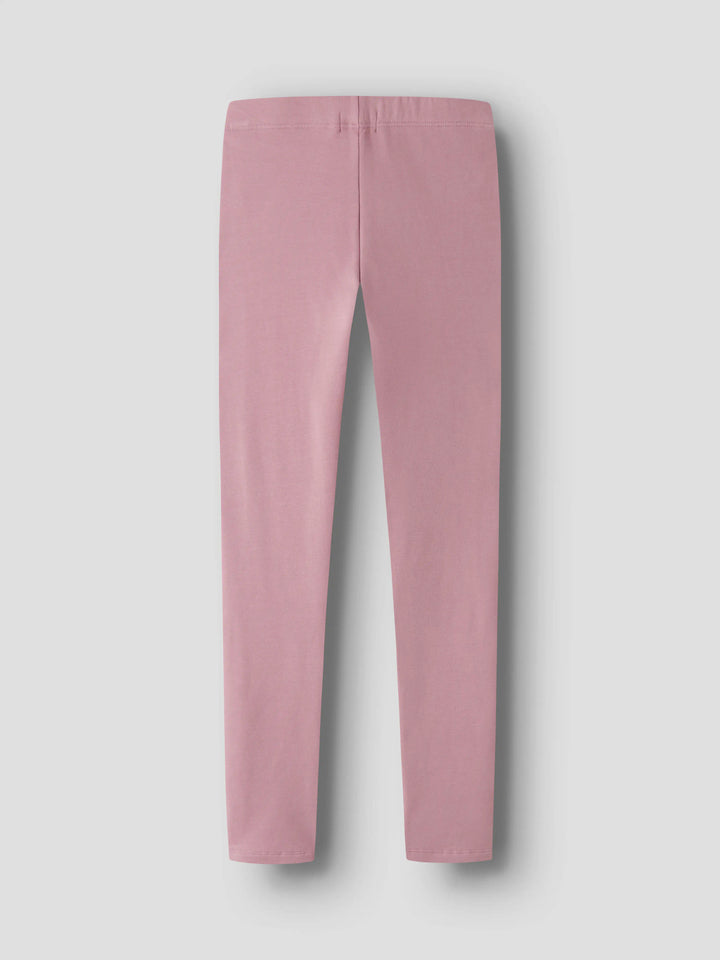 Name It Davina rosa sweatleggings för flicka barn i färgen Lilas med mjuk borstad insida