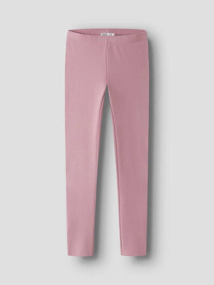 Name It Davina rosa sweatleggings för flicka barn i färgen Lilas med mjuk borstad insida