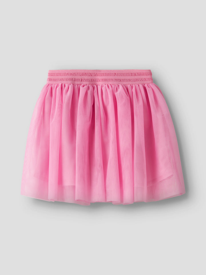 Rosa tyllkjol med elastisk midja för barn flicka från Name It.