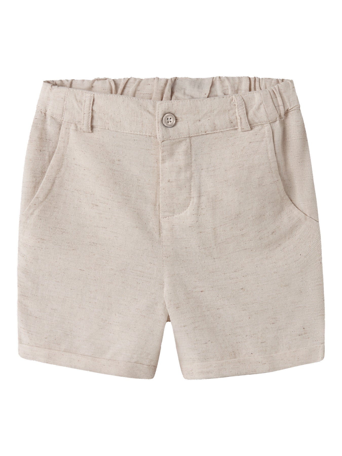 Ljus beige linneshorts till pojke. Sköna sommar shorts i lin till pojke från Name it.
NMMFAHER SHORTS
13214173