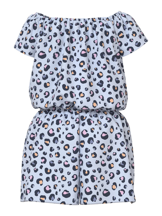 Ljus blå mönstrad playsuit till flicka. Shorts med volang topp som sitter ihop från Name it.
NKFVINAYA SS PLAYSUIT FFFFF NOOS
13215907