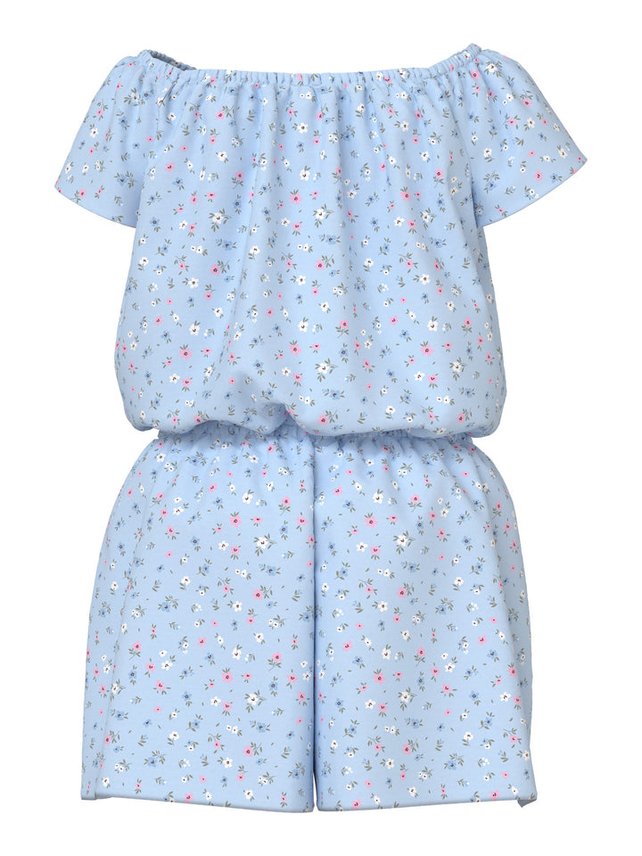 Ljus blå blommig playsuit till flicka. Shorts med volang topp som sitter ihop från Name it.
NKFVINAYA SS PLAYSUIT FFFFF NOOS
13215907