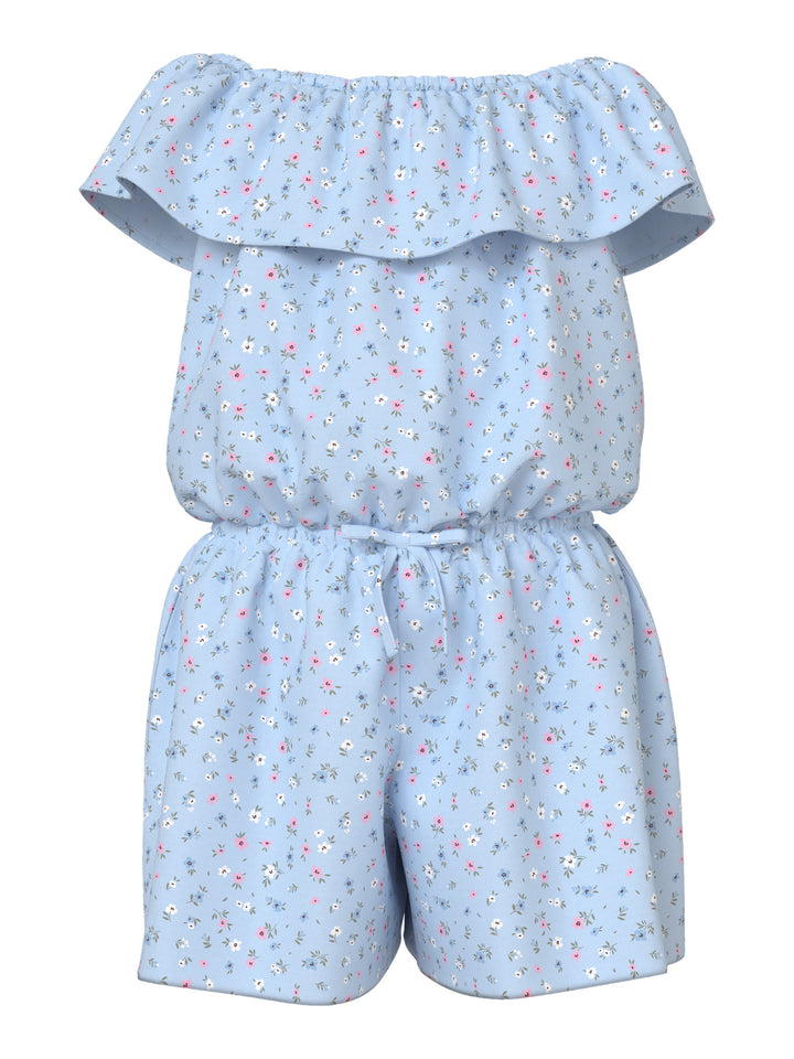 Ljus blå blommig playsuit till flicka. Shorts med volang topp som sitter ihop från Name it.
NKFVINAYA SS PLAYSUIT FFFFF NOOS
13215907