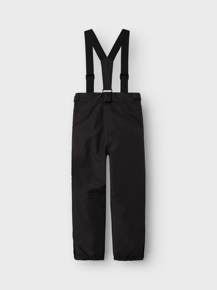 Name It Snow10 svarta vattentäta skidbyxor barn kids unisex med hängslen
