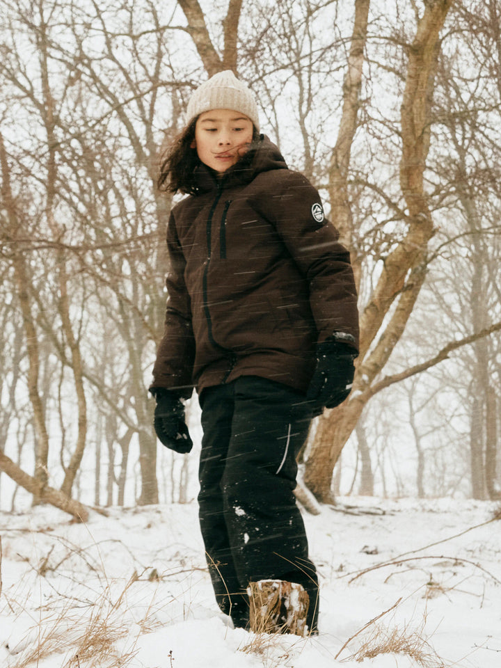 Name It Snow10 svarta vattentäta skidbyxor barn kids unisex med hängslen