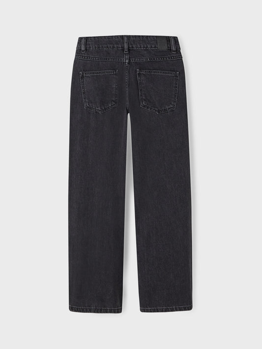 Svarta jeans med strass stenar till flicka. Glitter jeans i tvättad look, raka regular jeans till tjej från Name it i ekologisk bomull.
NKFROSE STRAIGH RHINE JEANS 3366-BE NOOS
13218358