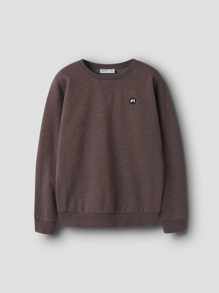 Brun långärmad sweatshirt tröja med rund o-neck till pojke. Barnkläder sweat tröja till ungdom kille.
NKMVIMO LS SWEAT BRU NOOS
13220321