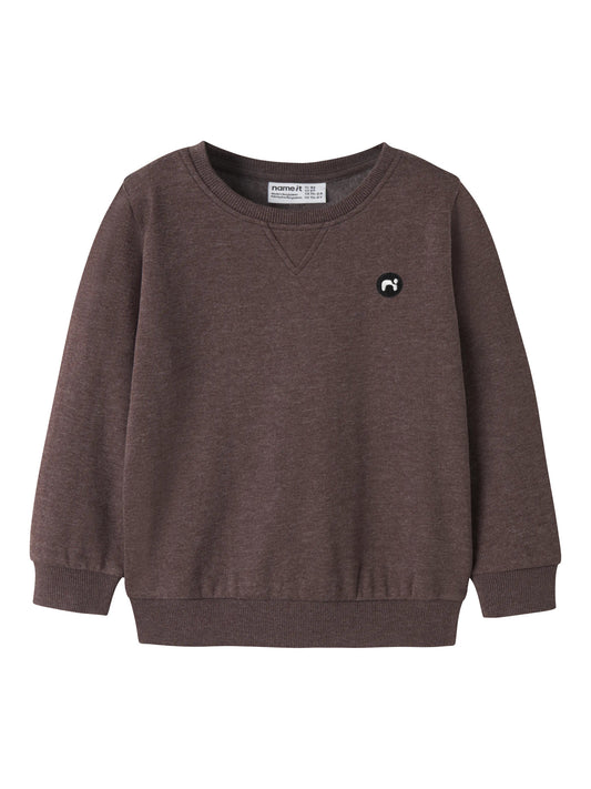 Brun långärmad sweat tröja till pojke, pojke. Barnkläder från Name it.
NMMVIMO LS SWEAT BRU NOOS
13220379