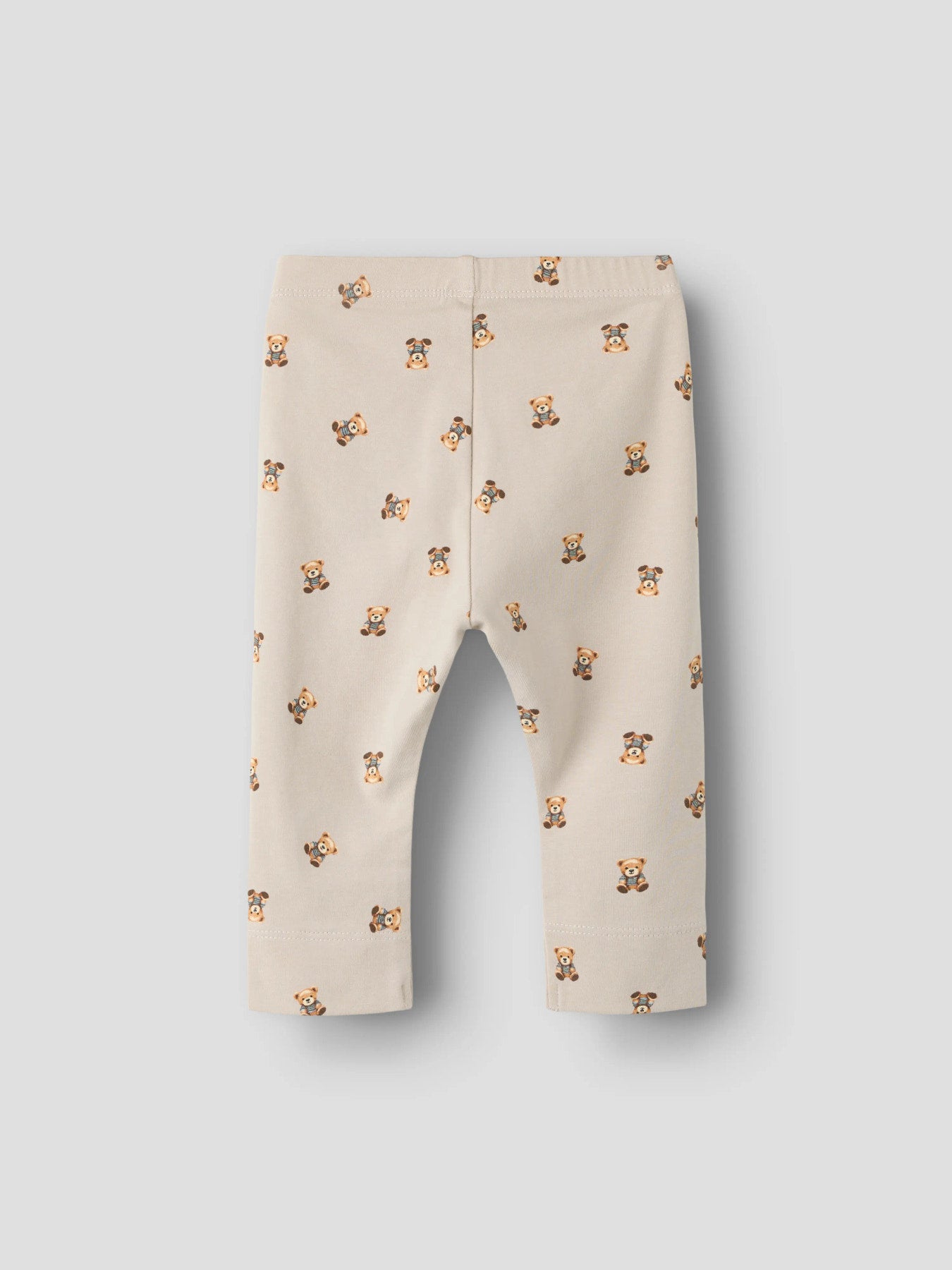 Name It Feyan babyleggings Chateau Gray med nallemotiv unisex – 13223002