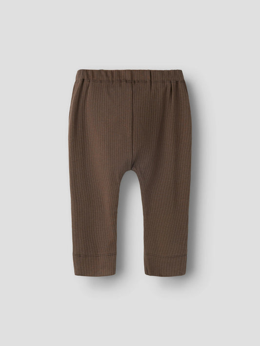 Name It Feyo ribbade babybyxor Chocolate Martini brun unisex – 13223003