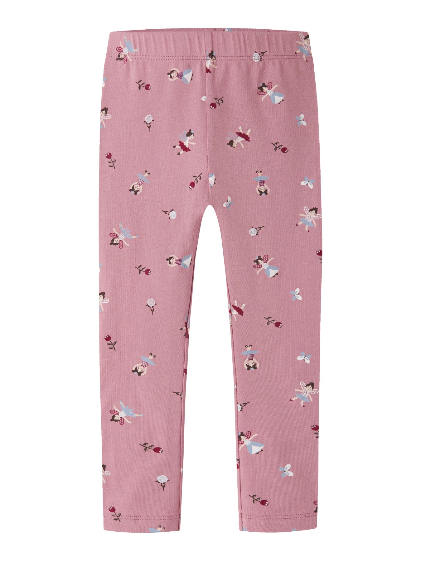 Name It Vivian Rosa Leggings Med Älvmönster Barn Flicka