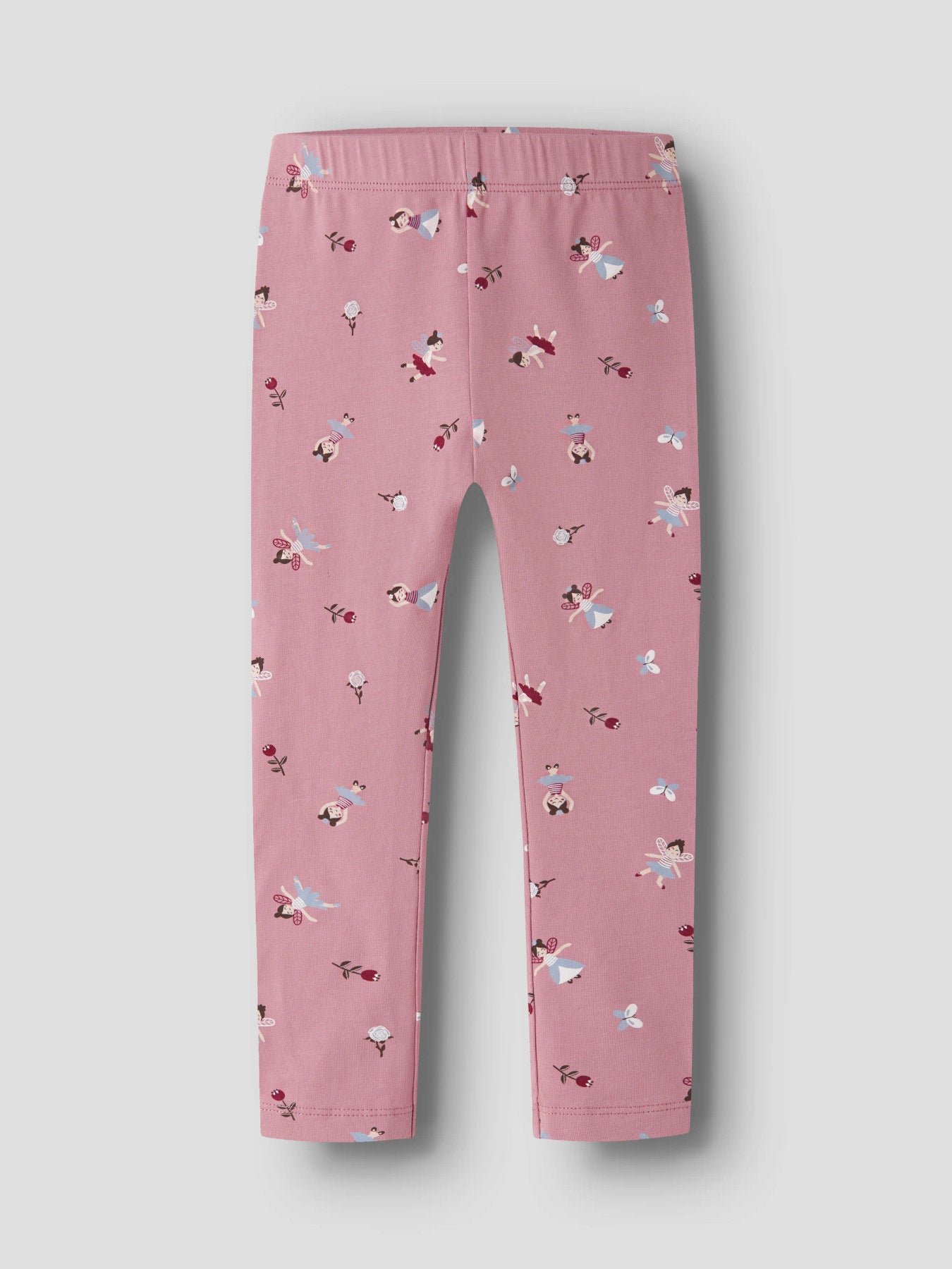 Name It Vivian Rosa Leggings Med Älvmönster Barn Flicka