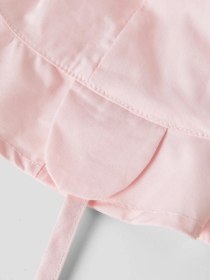 Rosa enfärgad solhatt till bebis flicka. Baby uv hatt som skyddar din lilla bebis mot solens strålar. 
NBNZILU UV HAT W/ EARFLAPS
13226586