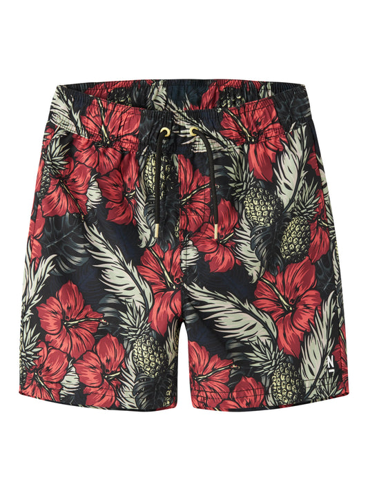 Blommiga svarta badshorts till pojke. Snygga bad shorts, badkläder till barn och ungdom kille från Name it.
NKMZABA SWIM SHORTS BOX
13226651