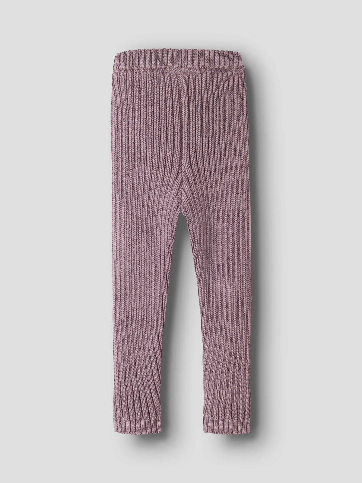 Name It Wriss stickade ullleggings för flicka i ribbstickad ull