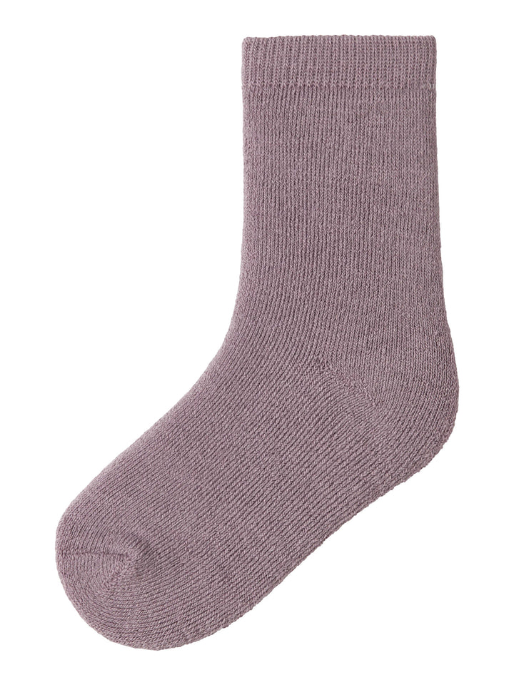 Name It Mini Waksi rosa ullstrumpor med 45% merinoull för flicka – 13228513
