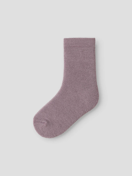 Name It Mini Waksi rosa ullstrumpor med 45% merinoull för flicka – 13228513